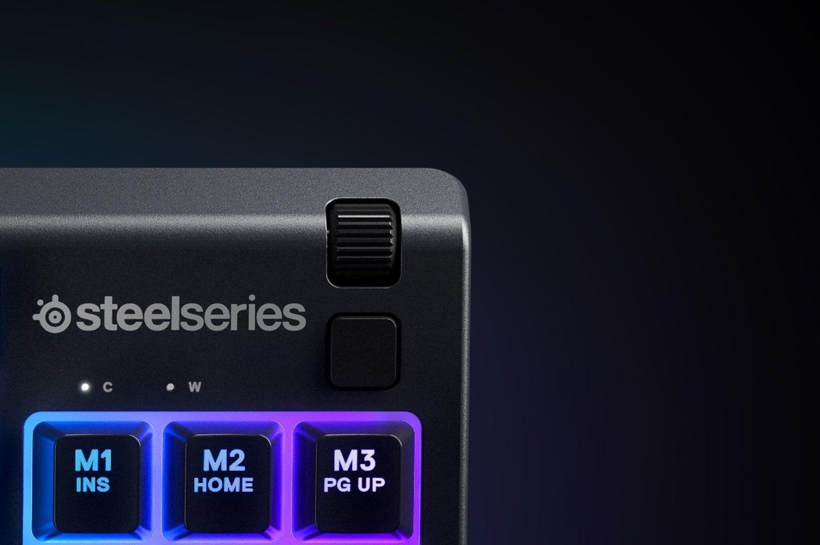 SteelSeries APEX 3 TKL RGB Gaming Keyboard - Whisper-Quiet Switch (US English), , large image number 3
