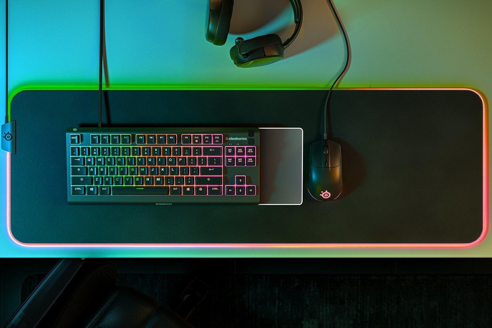 SteelSeries APEX 3 TKL RGB Gaming Keyboard - Whisper-Quiet Switch (US English), , large image number 4