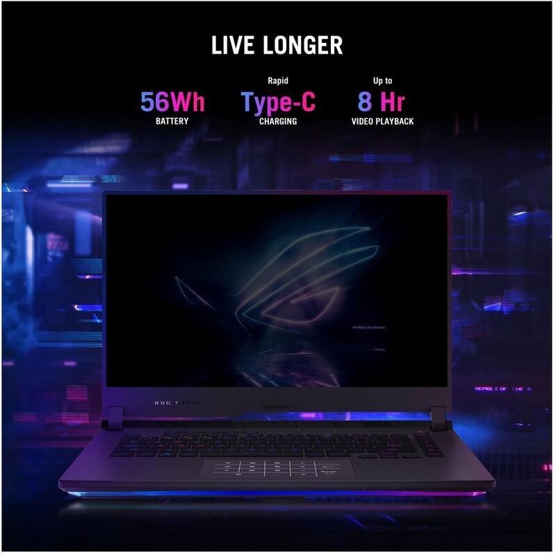 ASUS ROG Strix G15 G513IC-HN039W Gaming Laptop/AMD Ryzen R7-4800H/16GB RAM/1TB SSD/NVIDIA GeForce RTX 3050 4GB/15.6 Inch FHD (1920x1080) 144Hz/Wind..., , large image number 1