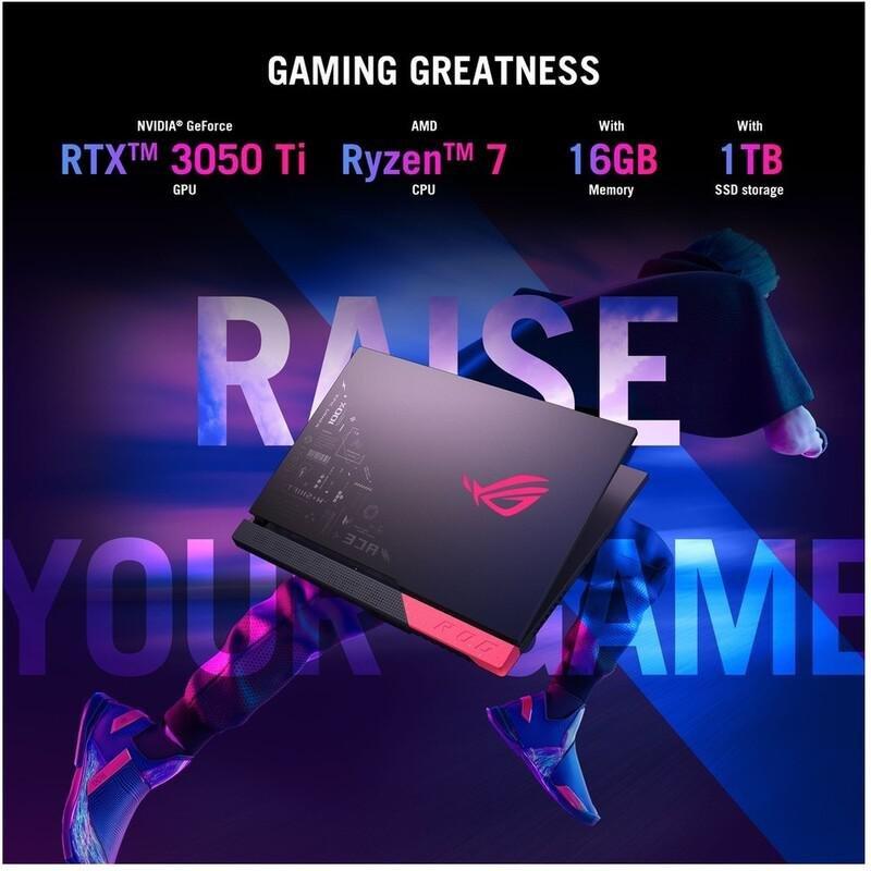 ASUS ROG Strix G15 G513IC-HN039W Gaming Laptop/AMD Ryzen R7-4800H/16GB RAM/1TB SSD/NVIDIA GeForce RTX 3050 4GB/15.6 Inch FHD (1920x1080) 144Hz/Wind..., , large image number 4