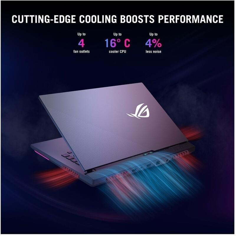 ASUS ROG Strix G15 G513IC-HN039W Gaming Laptop/AMD Ryzen R7-4800H/16GB RAM/1TB SSD/NVIDIA GeForce RTX 3050 4GB/15.6 Inch FHD (1920x1080) 144Hz/Wind..., , large image number 5