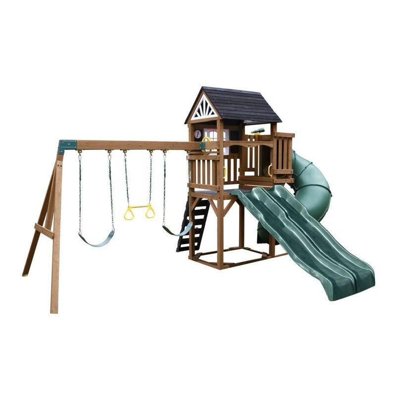 Kidkraft Timberlake Swing Set, , large image number 0
