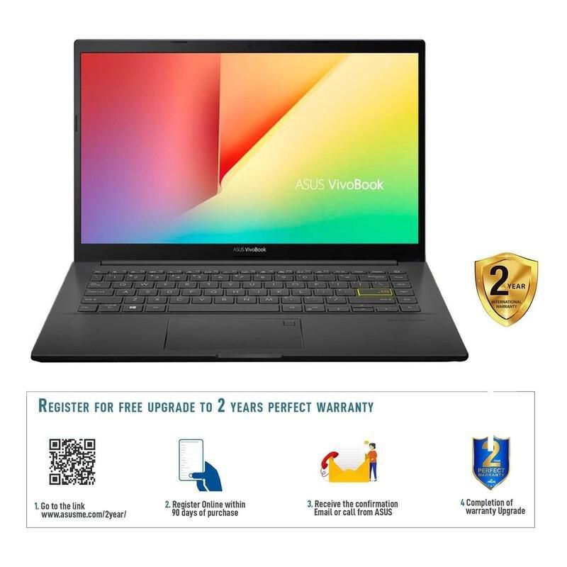 ASUS Vivobook 14 Laptop Intel Core I5-1135G7/8GB/512GB SSD/NVIDIA GeForce MX350 2GB/14-inch FHD/Windows 10 Home - Black, , large image number 2