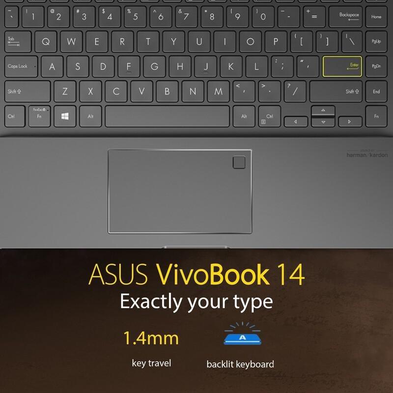 ASUS Vivobook 14 Laptop Intel Core I5-1135G7/8GB/512GB SSD/NVIDIA GeForce MX350 2GB/14-inch FHD/Windows 10 Home - Black, , large image number 3