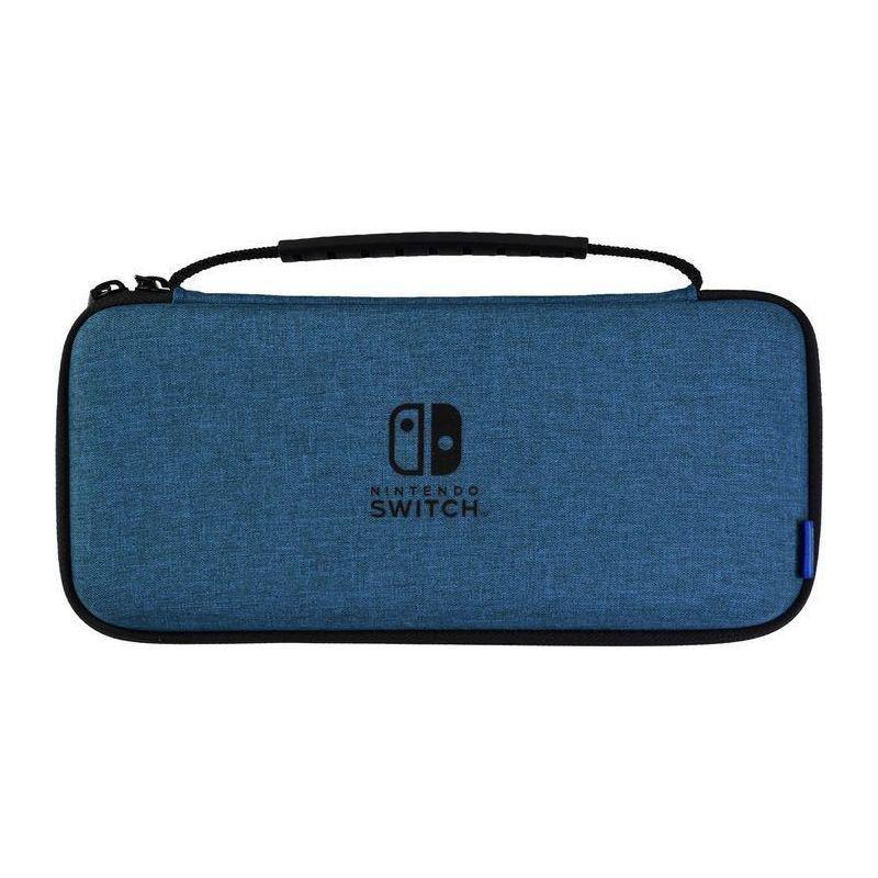 HORI Slim Tough Pouch for Nintendo Switch OLED Blue, , large image number 0