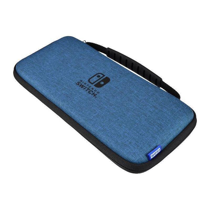 HORI Slim Tough Pouch for Nintendo Switch OLED Blue, , large image number 1