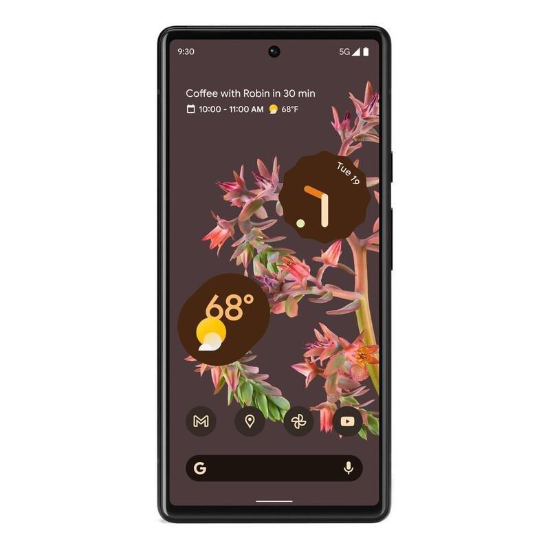 Google Pixel 6 Smartphone 256GB/8GB Stormy Black, , large image number 0