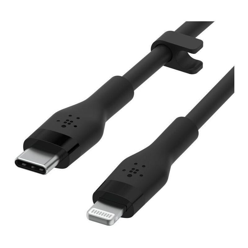 Belkin BOOSTCHARGE Flex USB-C Cable with Lightning Connector 1m Black, , large image number 1