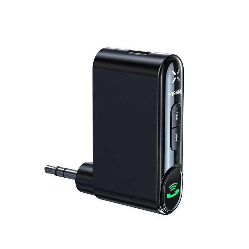 Baseus Qiyin AUX Car Bluetooth Receiver Black, , large image number 0