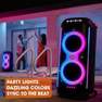 JBL - JBL Partybox 710 Splashproof Party Speaker Black