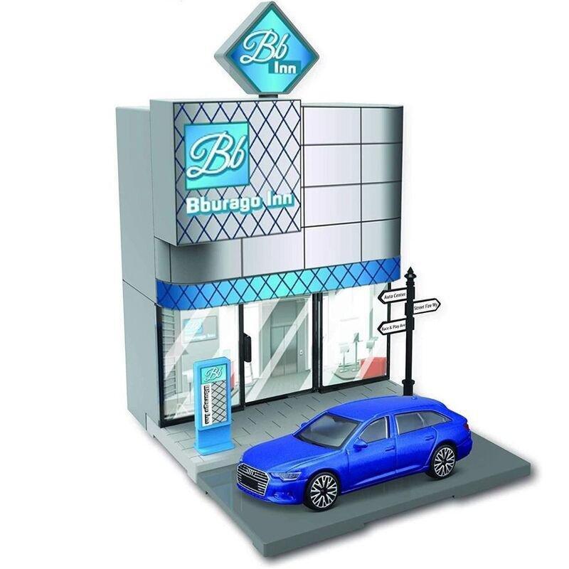 Bburago Street Fire City Hotel Audi A6 Advant 1.43 Scale Die-Cast Car Model, , large image number 1