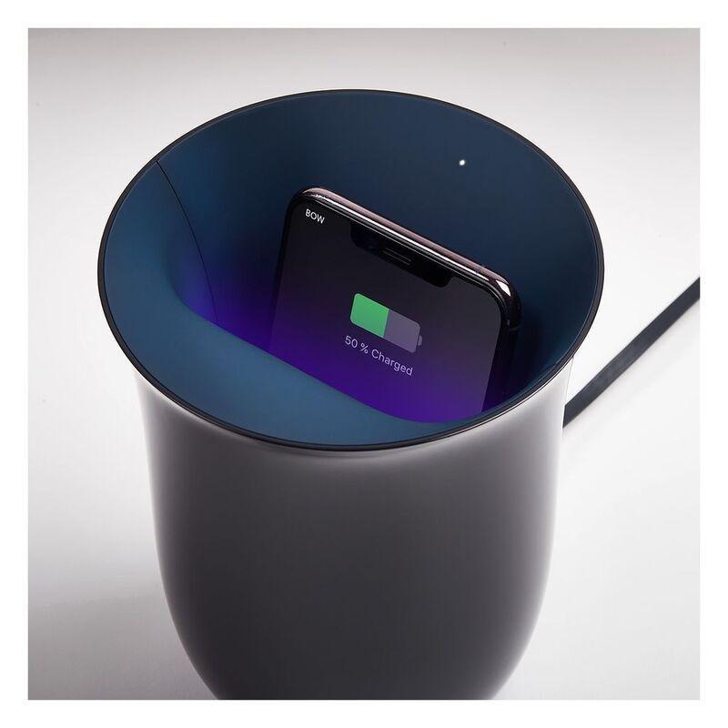 Lexon Oblio Wireless Charging Station - Black, , large image number 1