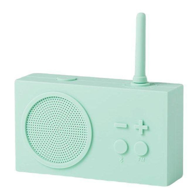 Lexon Tykho 3 FM Radio Bluetooth Speaker - Mint, , large image number 0