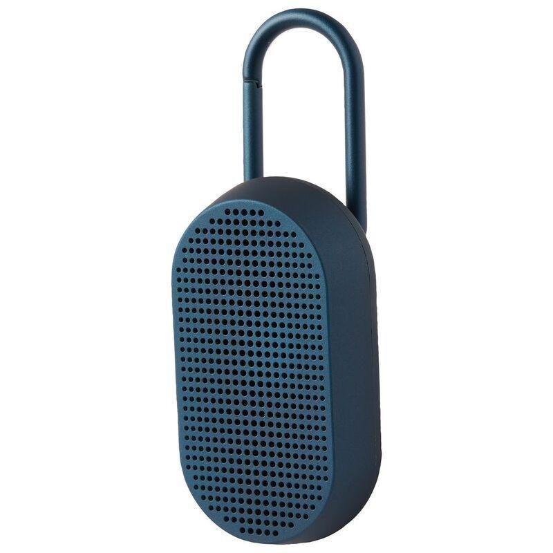 Lexon Mino T Portable Outdoor Bluetooth Speaker with Carabiner - Dark Blue, , large image number 0