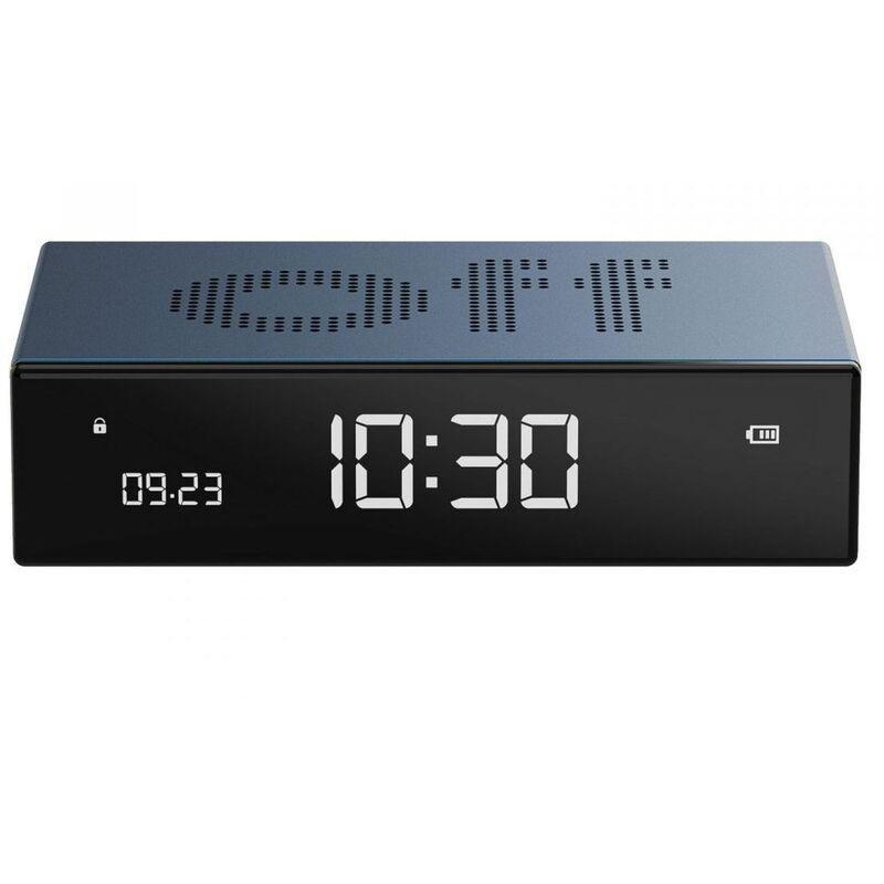 Lexon Flip Premium Alarm Clock - Blue, , large image number 0