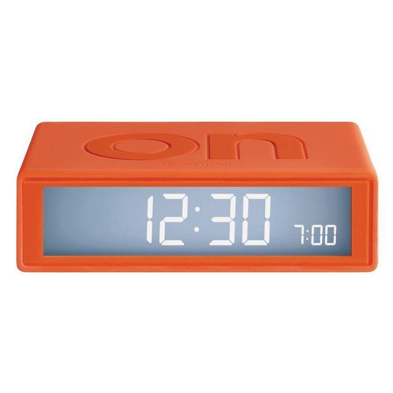 Lexon Flip+ LCD Alarm Clock - Orange, , large image number 0