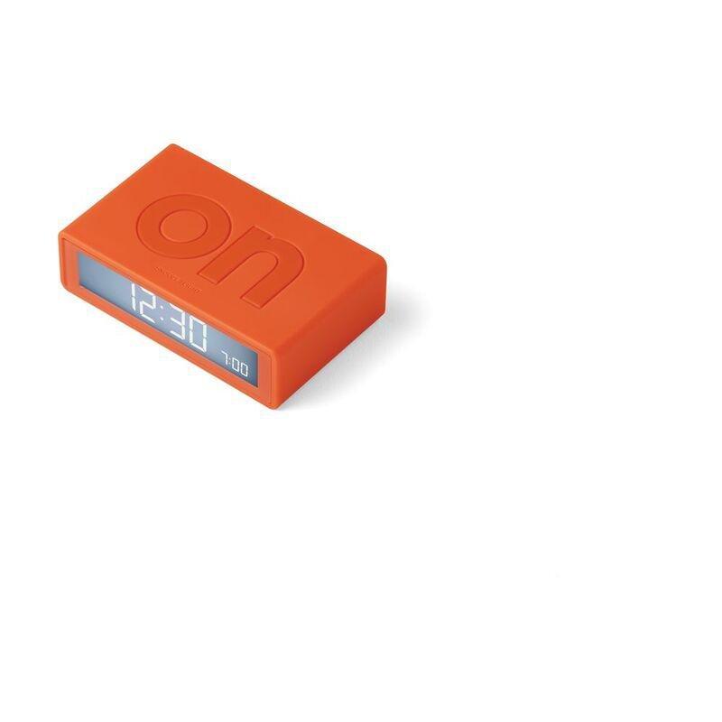 Lexon Flip+ LCD Alarm Clock - Orange, , large image number 1