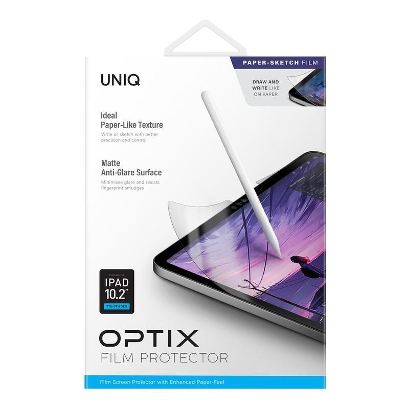 UNIQ Optix Paper-Sketch Film Screen Protector for iPad 10.2 7/9th Gen, , large image number 0