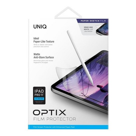 UNIQ - UNIQ Optix Paper-Sketch Film Screen Protector for iPad Pro 11 1-3rd Gen/Air 10.9