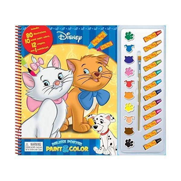 Disney Animals Deluxe Poster Paint & Color | Phidal, , medium