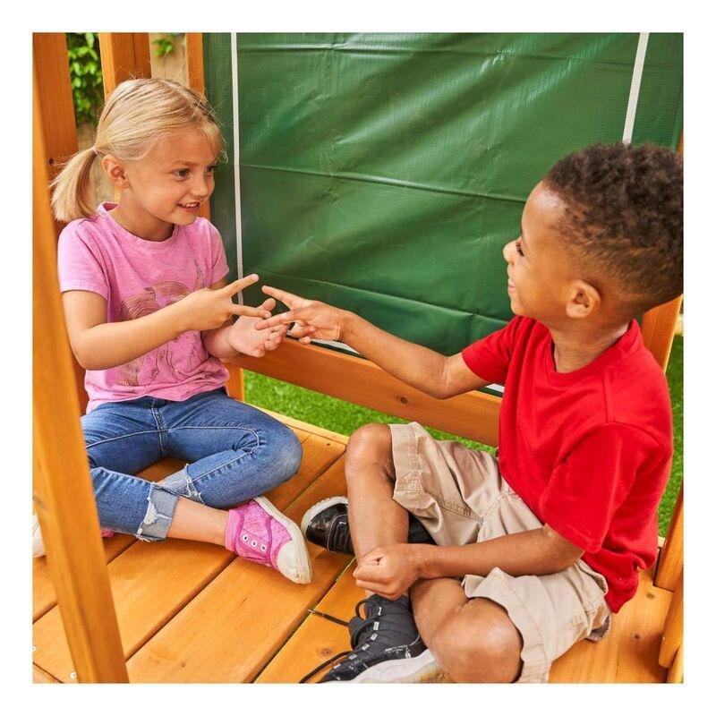 Kidkraft Appleton Wooden Swing Set/Playset, , large image number 3