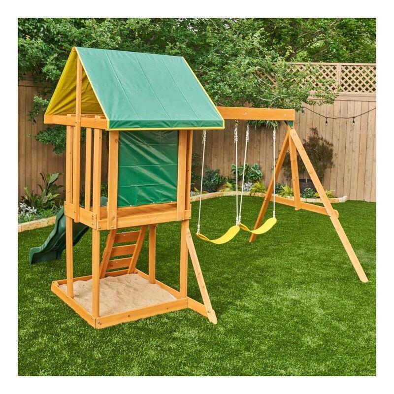 Kidkraft Appleton Wooden Swing Set/Playset, , large image number 4