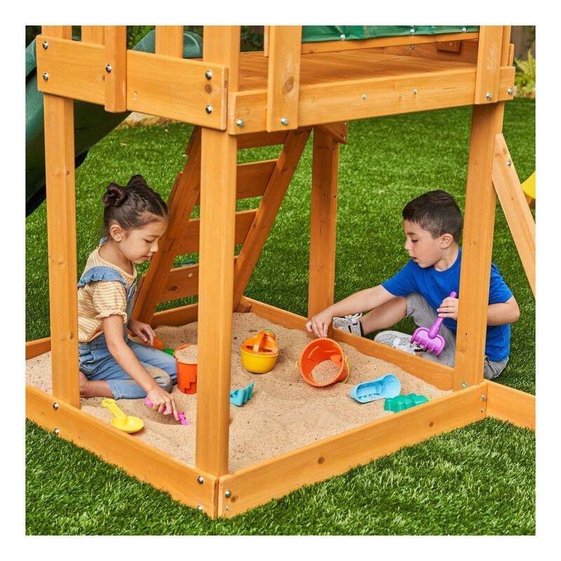 Kidkraft Appleton Wooden Swing Set/Playset, , large image number 6