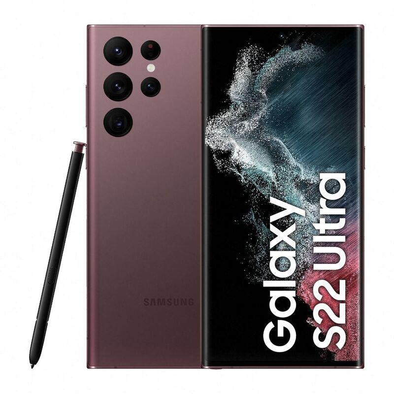 Samsung Galaxy S22 Ultra 5G Smartphone 512GB/12GB/Dual SIM + eSIM - Burgundy, , large image number 0
