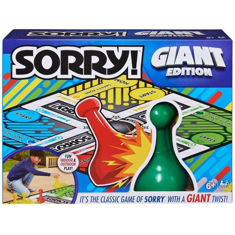 Spin Master Game Giant Sorry Board Game, , large image number 0