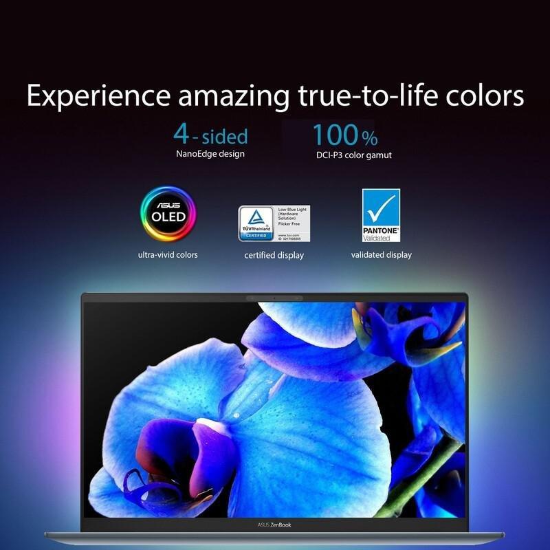 ASUS Zenbook 13 OLED UX325EA-OLED105W Slim Laptop/Intel Core i5-1135G7/8GB RAM/512GB SSD/Intel Iris Xe Graphics/13.3 Inch FHD (1920x1080) OLED/Wind..., , large image number 1