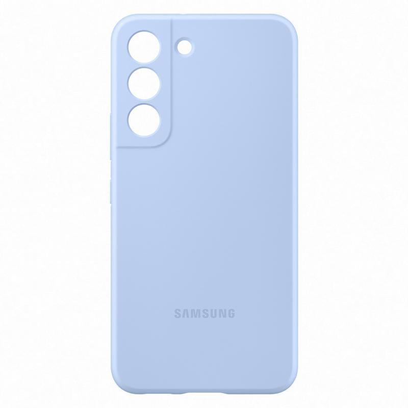 Samsung Silicone Cover Blue for Galaxy S22, , large image number 1