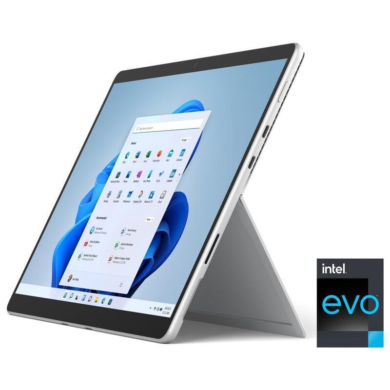 Microsoft Surface Pro 8 intel core i5-1135G7/8GB/128GB SSD/intel Iris Xe Graphics/13-inch PixelSense Flow/Windows 11 Home - Platinum, , large image number 0