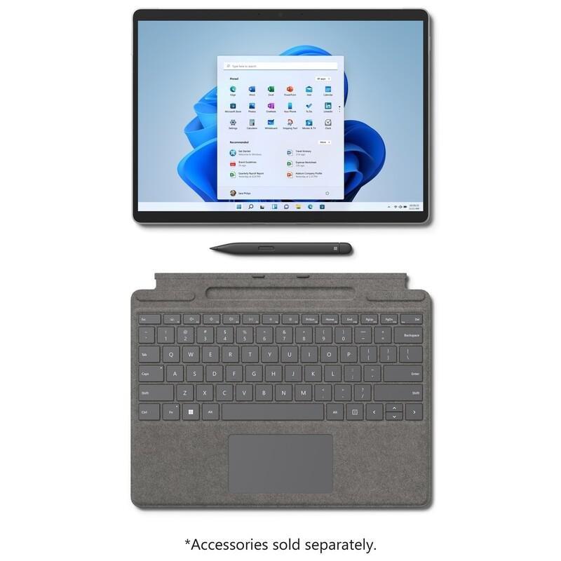 Microsoft Surface Pro 8 intel core i5-1135G7/8GB/128GB SSD/intel Iris Xe Graphics/13-inch PixelSense Flow/Windows 11 Home - Platinum, , large image number 6