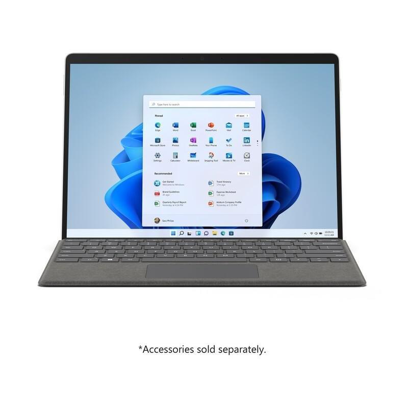 Microsoft Surface Pro 8 intel core i5-1135G7/8GB/128GB SSD/intel Iris Xe Graphics/13-inch PixelSense Flow/Windows 11 Home - Platinum, , large image number 7