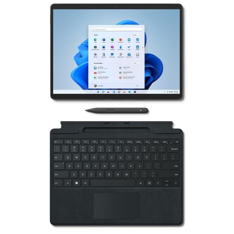 Microsoft Surface Pro 8 intel core i5-1135G7/8GB/256GB SSD/intel Iris Xe Graphics/13-inch PixelSense Flow/Windows 11 Home - Graphite + Type Cover, , large image number 7