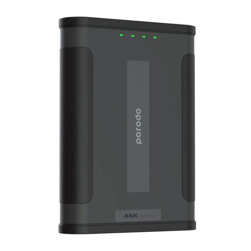 Porodo PBFCH005 48000mAh Power Bank - Black, , large image number 0