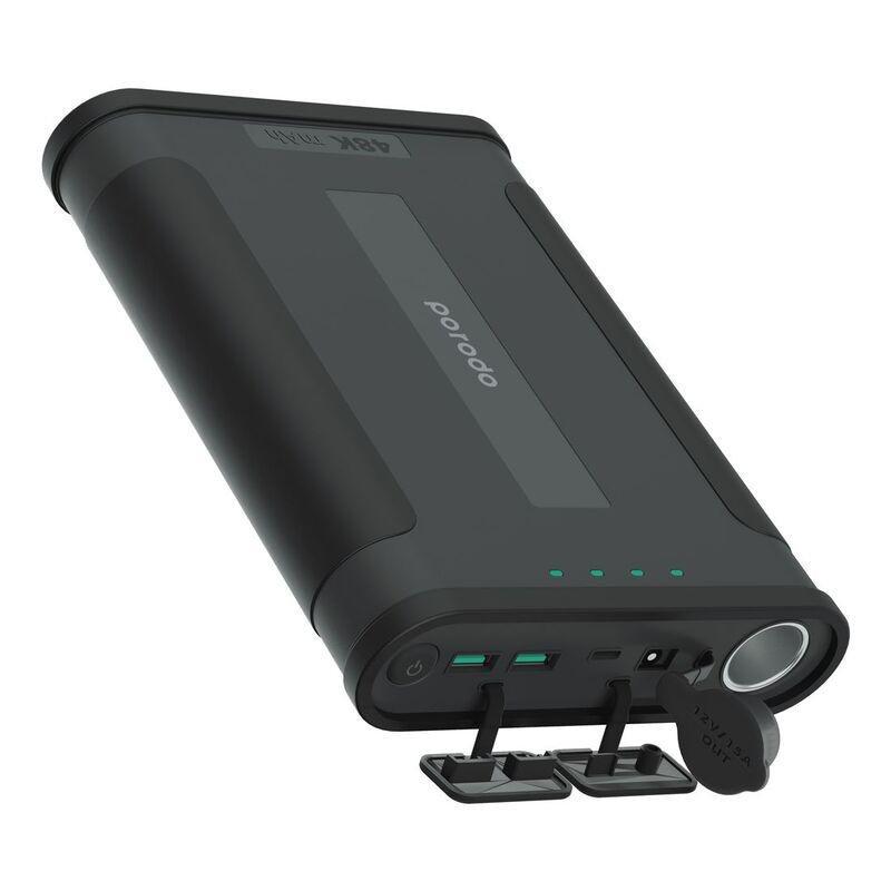 Porodo PBFCH005 48000mAh Power Bank - Black, , large image number 1