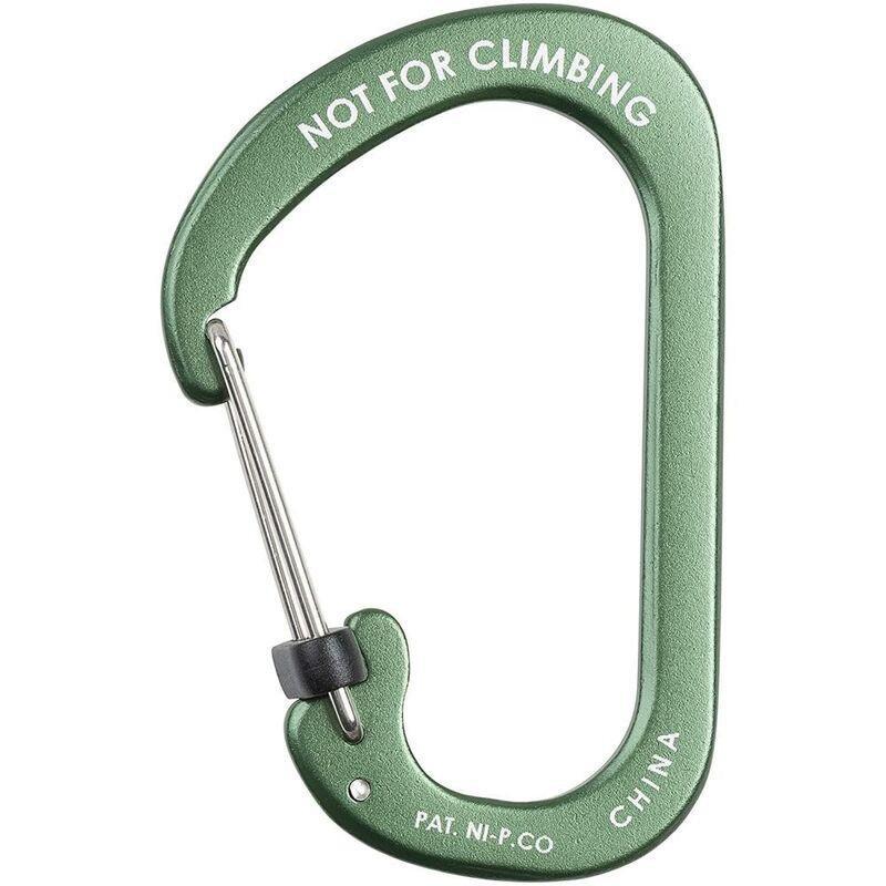 Nite Ize Slidelock Carabiner Aluminum No.4 - Olive, , large image number 0