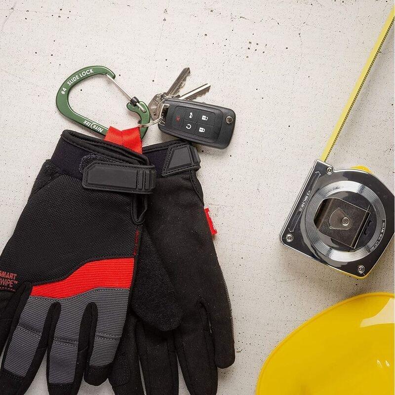 Nite Ize Slidelock Carabiner Aluminum No.4 - Olive, , large image number 3