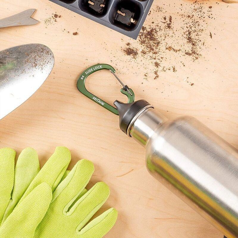 Nite Ize Slidelock Carabiner Aluminum No.4 - Olive, , large image number 4