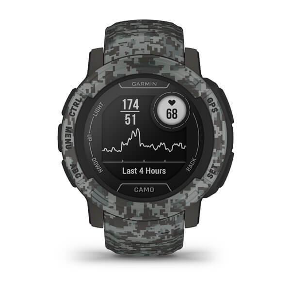 Garmin Instinct 2 Camo Edition 45mm Smartwatch - Graphite Camo, , large image number 5
