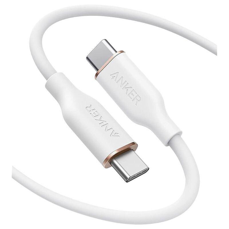 Anker Powerline III Flow USB-C To USB-C 6ft - White, , large