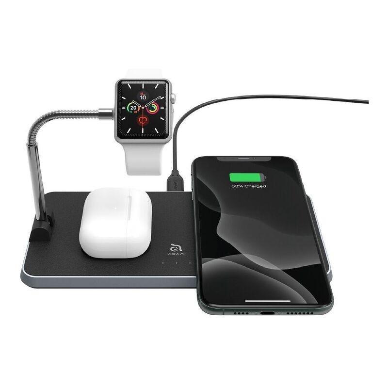 Adam Elements Omnia Q3 3-in-1 Wireless Charging Station, , large image number 2