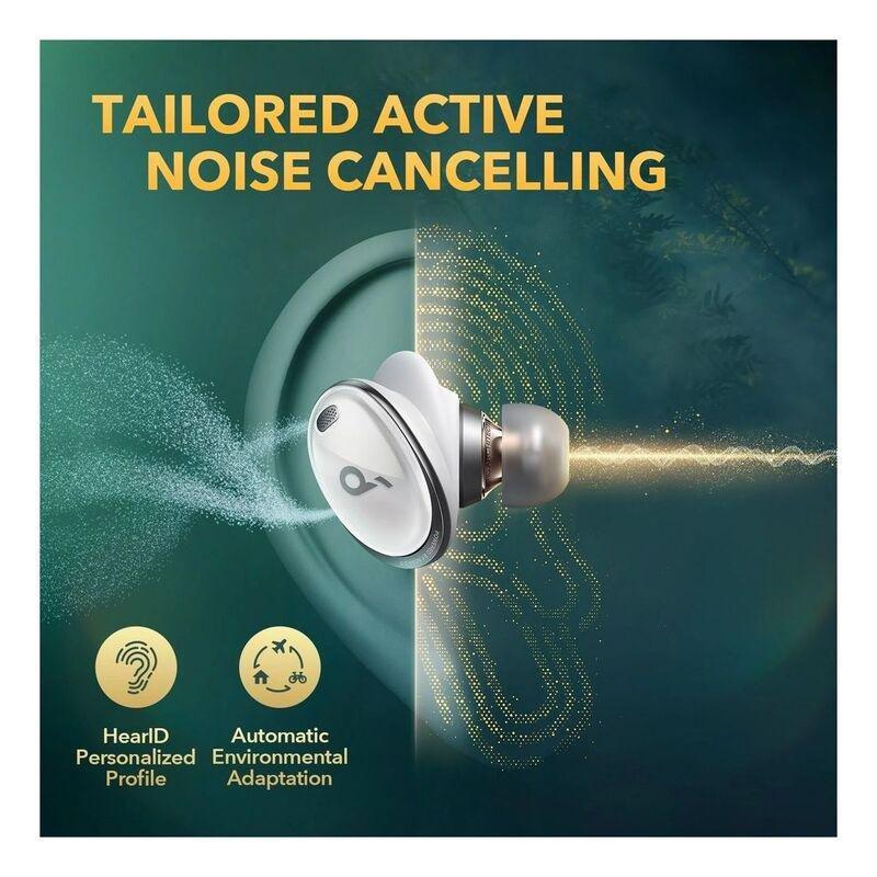 Anker Soundcore Liberty 3 Pro Active Noise Cancelling True Wireless Earbuds - White, , large image number 2