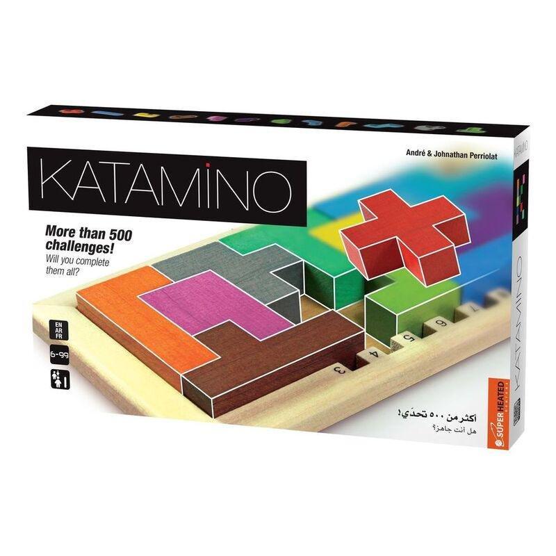 Katamino Board Game (English/Arabic/French), , large image number 0
