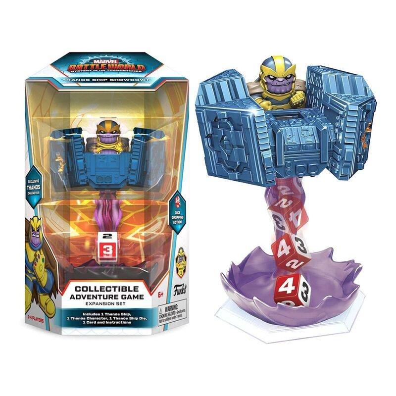 Funko Marvel Battleworld S1 Thanos Ship Showdown Collectible Adventure Game Expansion Set, , large image number 0
