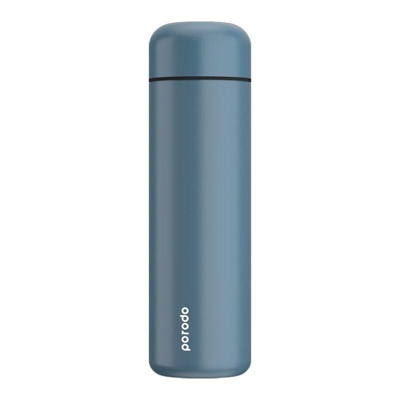 Porodo Smart Water Bottle With Temperature Indicator 500ml - Blue, , large image number 0