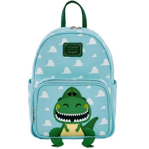 LOUNGEFLY Loungefly Leather Pixar Toy Story Rex Backpack Azadea UAE