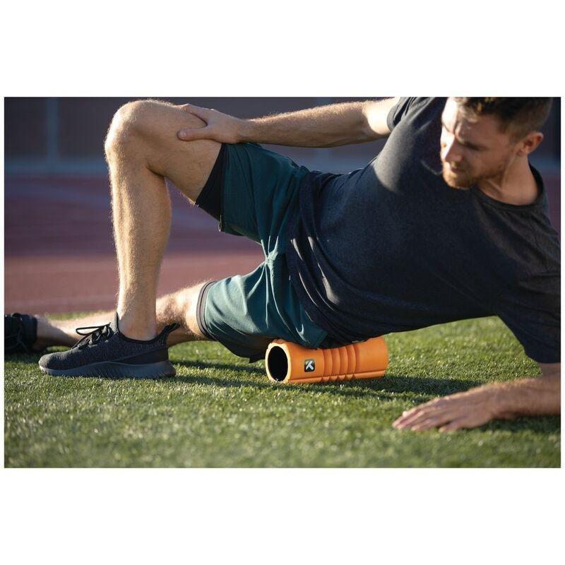 Trigger Point The Grid Travel Foam Roller 10-Inch - Orange/Black, , large image number 1