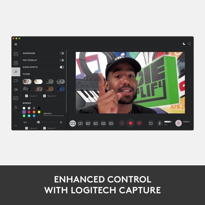 Logitech 960-001281 Streamcam - Full HD 1080p USB Streaming Webcam - Graphite, , large image number 5